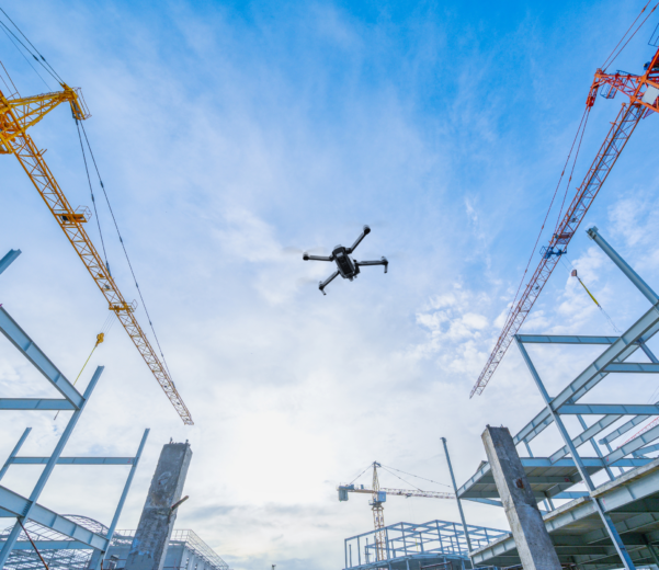 drónos szolgáltatás építkezés