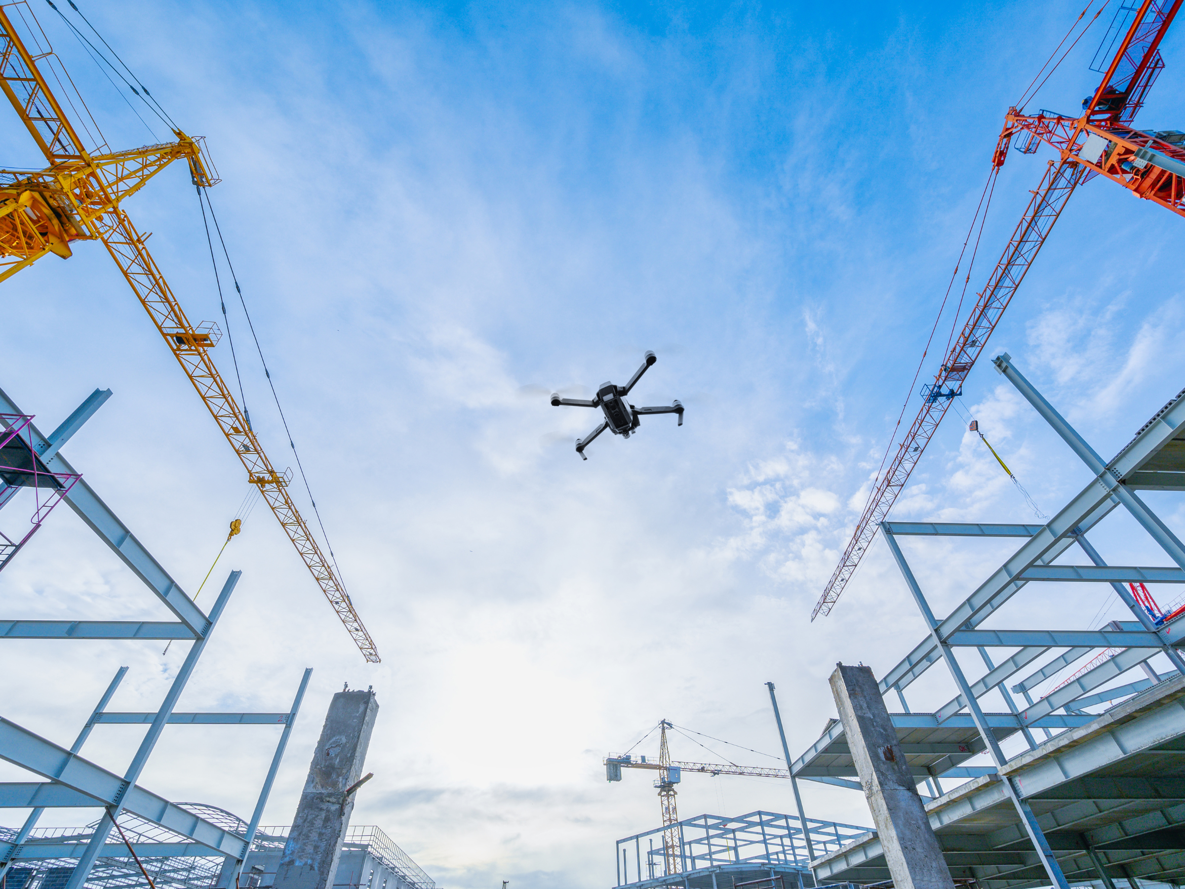 drónos szolgáltatás építkezés